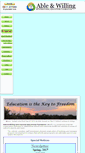 Mobile Screenshot of ableandwilling.org